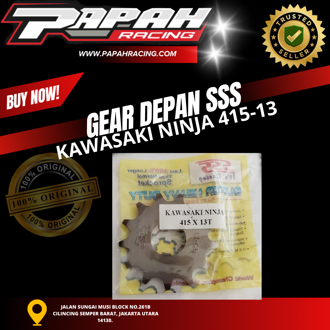 GEAR DEPAN SSS NINJA 415-13 